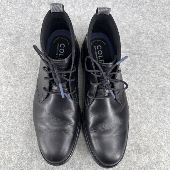 Cole Haan Men's‎ Original Grand Chukka Boot Men's 9 Black Style C34637 Lace Up - Picture 5 of 11